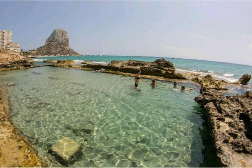 Tu Hogar En Calpe A 30 Metros De La Playa!!! Apartment Bagian luar foto