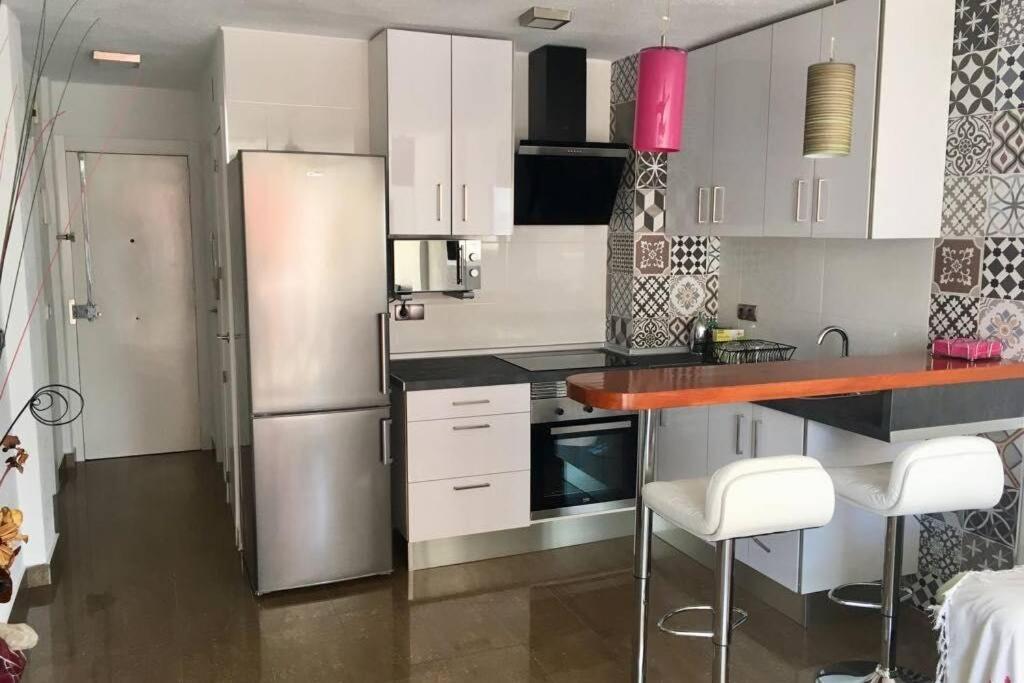 Tu Hogar En Calpe A 30 Metros De La Playa!!! Apartment Bagian luar foto